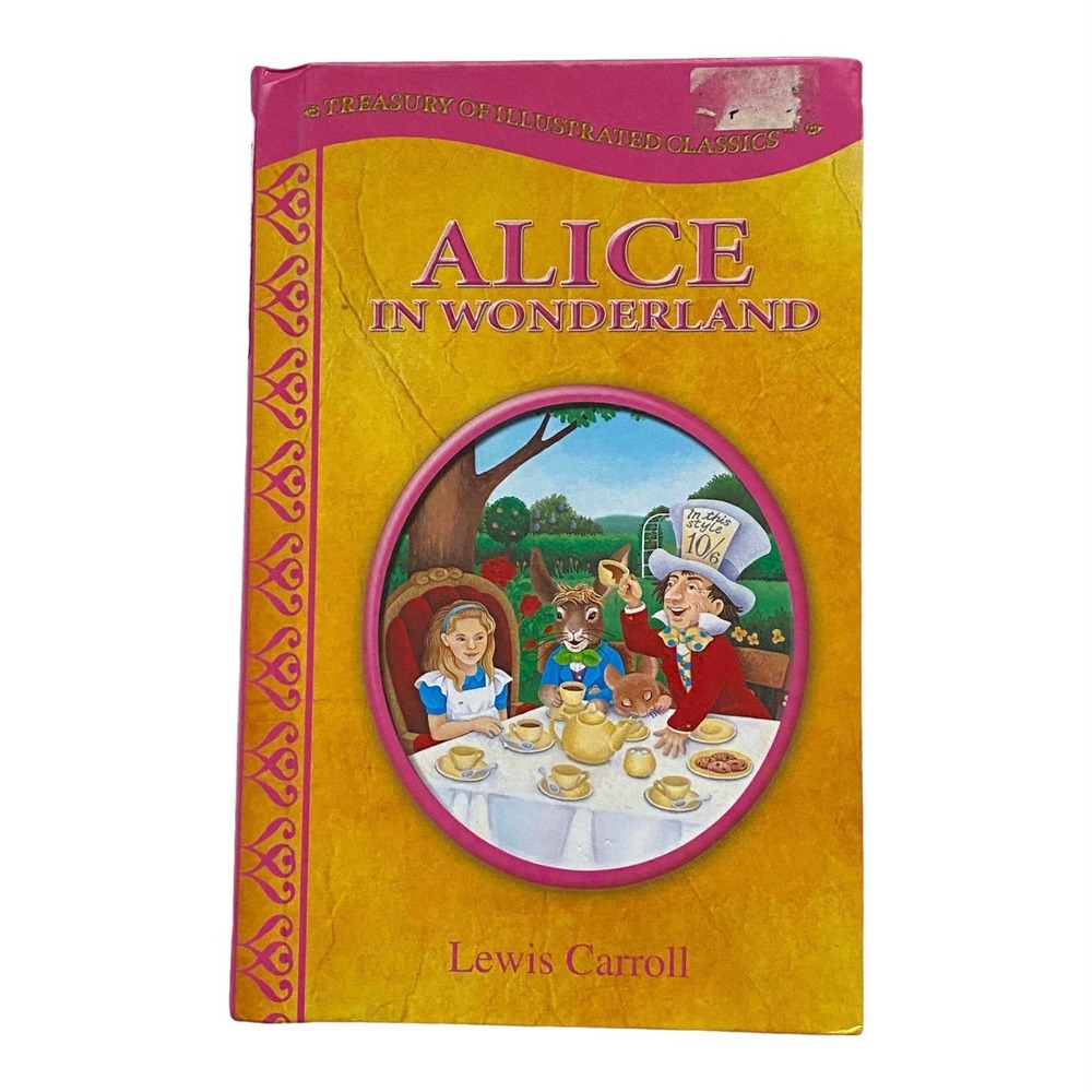 Alice in Wonderland Story Hardback Book Gify for kids
